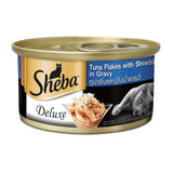 Sheba Deluxe 85g Premium Canned Cat Wet Food Indulgent Gourmet Exquisite Flavorful Nutrient-rich and Irresistibly Tasty