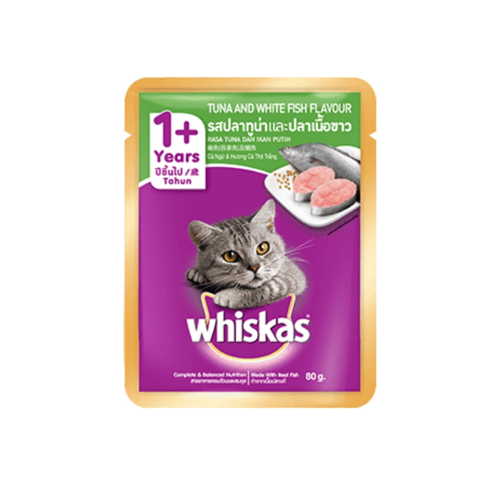 Whiskas Tasty Mix Wet Cat Food Pouch with Real Ingredients