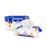 Pet Soft Gentle Cleansing Hypoallergenic Wet Wipes for Dogs and Cats 1 x Pack - 100 Sheets