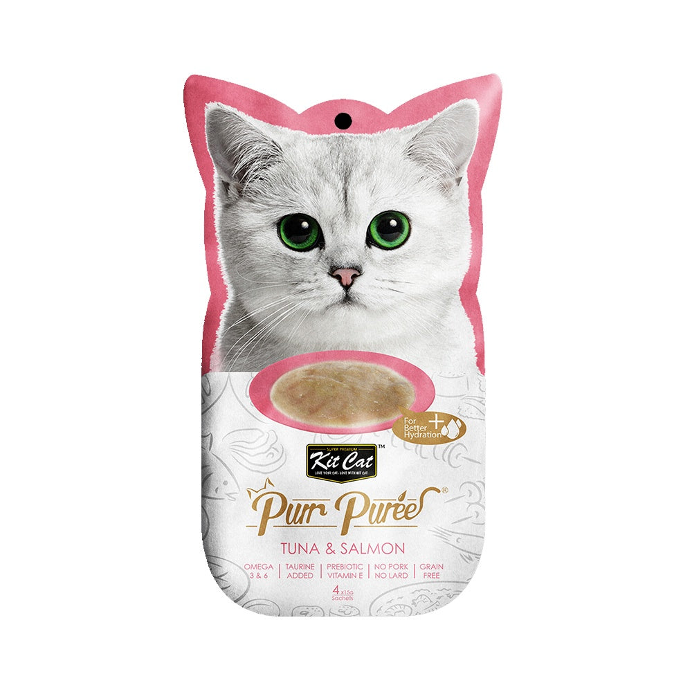 Kit Cat Purr Puree and Puree Plus+ 4 Stick x 15g - 15 Flavors [Lowest ...