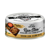 [Bundle of 24] Absolute Holistic Raw Stew Pet Wet Food Can for Dog & Cat Premium Ingredient Balanced Diet Nutrition 80g