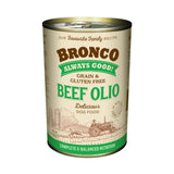 Bronco No Artificial Preservatives Canned Wet Dog Food Grain Gluten Free 390g