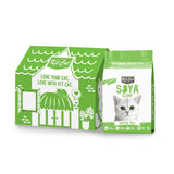 [Bundle of 6] Kit Cat Soya Clump Scented Cat Litter 7L