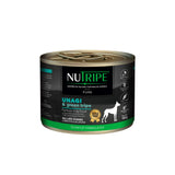 Nutripe Pure Dog Wet Food Gum-Free Grain Free 185g Unagi & Green Tripe Salmon Chicken Lamb Beef Nutritious Meal for Dogs