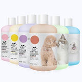 Pet Shower Gel Shampoo 510ml White Hair Reddish Brown Relieve Itch Flease And Mites Special Shampoo For Cats