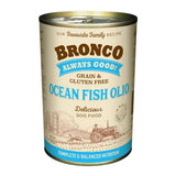 Bronco No Artificial Preservatives Canned Wet Dog Food Grain Gluten Free 390g