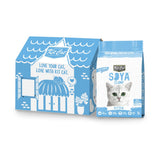 [Bundle of 6] Kit Cat Soya Clump Scented Cat Litter 7L