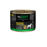 Nutripe Pure Dog Wet Food Gum-Free Grain Free 185g Unagi & Green Tripe Salmon Chicken Lamb Beef Nutritious Meal for Dogs