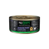 Nutripe Pure Cat Wet Food Gum-Free Grain Free 95g  Mackerel & Green Tripe Ocean Fish & Green Salmon & Green Nutritious