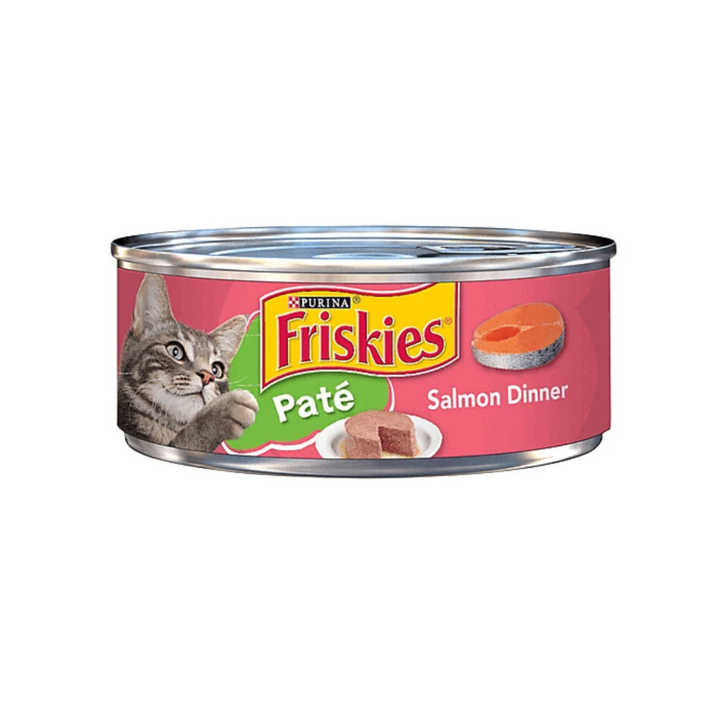 [Bundle of 24] Friskies Wet Cat Food 156g Salmon Turkey & Cheese Dinner  Chicken Fillet Wholesome Nutritious Delights