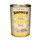 Bronco No Artificial Preservatives Canned Wet Dog Food Grain Gluten Free 390g