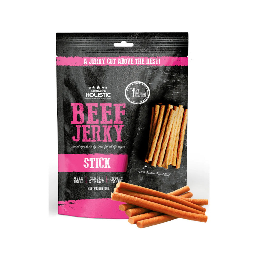 Absolute Holistic Flavored Jerky Dog Treats 100g