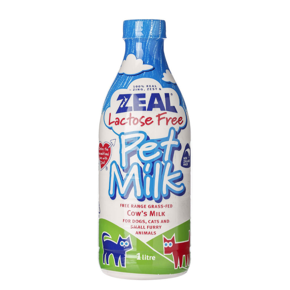 Zeal Lactose Free Pet Milk For Dogs & Cats 380mL/1L