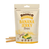 Bronco Jerky Dog Treat Snack 70g Available in 6 Flavors Banana Blueberry Grilled Beef Melon Milk Delicious Flavor