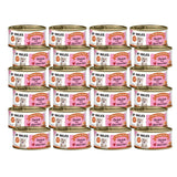 [Bundle of 24] Sparkles Gravylicious Jellylicious Cat Caned Wet Food 80g Can Chicken Tuna with Salmon Healthy Nutritious