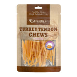 Afreschi Turkey Tendon Dog Chews Treats Bone Pretzel Lollipop Strip Coil Stick Thin Knotted Braided