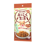 Aixia Fish & Meat Life Wet Cat Foods 60g x 3 Skipjack Tuna White Meat With Jelly Chicken And Beef Based Food With Jelly