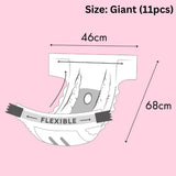 Altimate Pet Antibacterial Disposable Female Pet Diaper 5 Sizes Toy Small Medium Large Giant Highly Absorbent