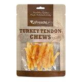 Afreschi Turkey Tendon Dog Chews Treats Bone Pretzel Lollipop Strip Coil Stick Thin Knotted Braided
