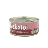 Kakato Wet Can Food 170g Chicken Beef Brown Rice Tuna Fillet Cheese Variety of Healthy Flavors for Cats and Dogs