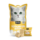 Kit Cat Freeze Dried Cat Treats Yogurt Yums Cat Treats 10 Cubes/Pack Rich In Probiotic Improve Gut Health Nutritious