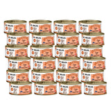 [Bundle of 24] Sparkles Gravylicious Jellylicious Cat Caned Wet Food 80g Can Chicken Tuna with Salmon Healthy Nutritious