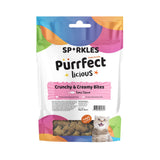 Sparkles Purrfectlicious Cat Treats - Crunchy & Creamy Bites Meaty Bites And Natural Freeze Dried 12 Flavors Real Meat