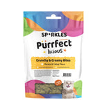 Sparkles Purrfectlicious Cat Treats - Crunchy & Creamy Bites Meaty Bites And Natural Freeze Dried 12 Flavors Real Meat