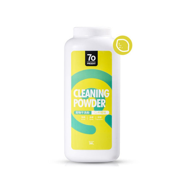 Pet Cleaning Powder Lemon Mint Rose 260g Dry Cleaning Shampoo Body Was ...