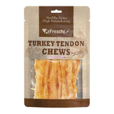 Afreschi Turkey Tendon Dog Chews Treats Bone Pretzel Lollipop Strip Coil Stick Thin Knotted Braided