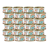 [Bundle of 24] Sparkles Gravylicious Jellylicious Cat Caned Wet Food 80g Can Chicken Tuna with Salmon Healthy Nutritious