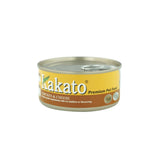 Kakato Wet Can Food 170g Chicken Beef Brown Rice Tuna Fillet Cheese Variety of Healthy Flavors for Cats and Dogs