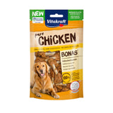Vitakraft Dog Treats 80g Pure Chicken Bones Cheese Beef Lamb Duck Ham Fish Different Healthy Delicious Flavors for Dogs