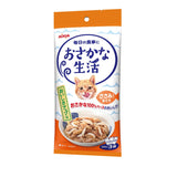 Aixia Fish & Meat Life Wet Cat Foods 60g x 3 Skipjack Tuna White Meat With Jelly Chicken And Beef Based Food With Jelly