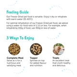 Loveabowl Freeze-a-Bowl Dried Dog Food 5g Trial Pack Naturally derived-Nutrients Meats Superfood Pure Nutritional Flavor