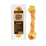 Afreschi Turkey Tendon Dog Chews Treats Bone Pretzel Lollipop Strip Coil Stick Thin Knotted Braided