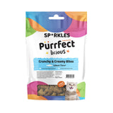 Sparkles Purrfectlicious Cat Treats - Crunchy & Creamy Bites Meaty Bites And Natural Freeze Dried 12 Flavors Real Meat