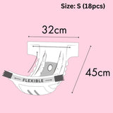 Altimate Pet Antibacterial Disposable Female Pet Diaper 5 Sizes Toy Small Medium Large Giant Highly Absorbent