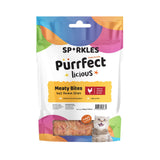 Sparkles Purrfectlicious Cat Treats - Crunchy & Creamy Bites Meaty Bites And Natural Freeze Dried 12 Flavors Real Meat