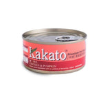 Kakato Wet Can Food 170g Chicken Beef Brown Rice Tuna Fillet Cheese Variety of Healthy Flavors for Cats and Dogs