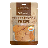 Afreschi Turkey Tendon Dog Chews Treats Bone Pretzel Lollipop Strip Coil Stick Thin Knotted Braided