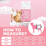 Altimate Pet Antibacterial Disposable Female Pet Diaper 5 Sizes Toy Small Medium Large Giant Highly Absorbent