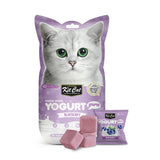 Kit Cat Freeze Dried Cat Treats Yogurt Yums Cat Treats 10 Cubes/Pack Rich In Probiotic Improve Gut Health Nutritious