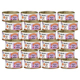 [Bundle of 24] Sparkles Gravylicious Jellylicious Cat Caned Wet Food 80g Can Chicken Tuna with Salmon Healthy Nutritious