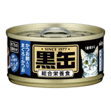 [Bundle of 24] Aixia Kuro Can Wet Cat Foods 80g Tuna & Skipjack Whitebait Chicken DriedSkipjack Dark Meat Tuna