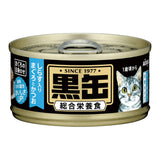 [Bundle of 24] Aixia Kuro Can Wet Cat Foods 80g Tuna & Skipjack Whitebait Chicken DriedSkipjack Dark Meat Tuna