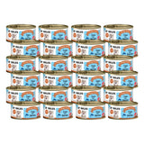[Bundle of 24] Sparkles Gravylicious Jellylicious Cat Caned Wet Food 80g Can Chicken Tuna with Salmon Healthy Nutritious