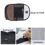 Portable Pop Up Tent Pet Playpen for Dogs and Cats Indoor/Outdoor Design