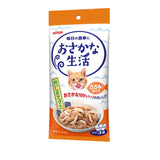 [Bundle of 24] Aixia Fish & Meat Life Wet Cat Foods 60gx3 Skipjack Tuna White Meat With Jelly Chicken And Beef Based