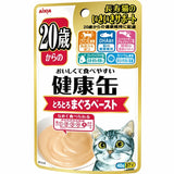 Aixia Kenko Pouch 40g For Cat Of All Ages Kitten Senior Cat Water & Energy Supplement Oral Care 3 Types Of  Textures